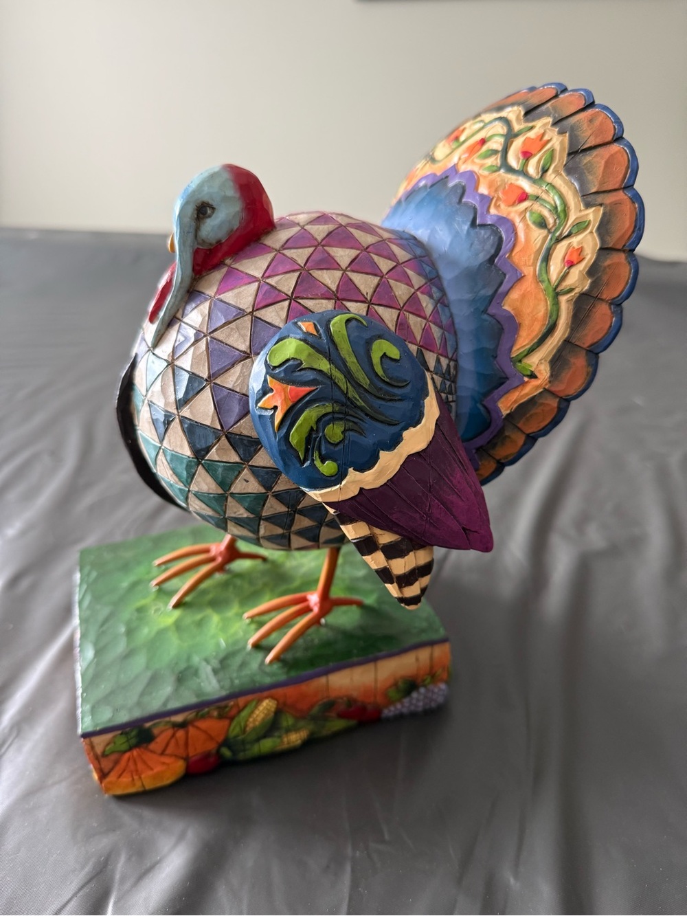 Jim Shore “Strutting Proud” turkey decoration